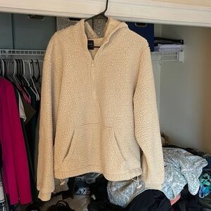 FB Sister fuzzy half zip